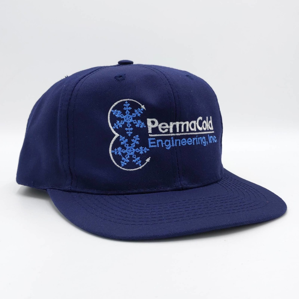 Vintage Permacold Engineering Snapback Trucker Ha… - image 1
